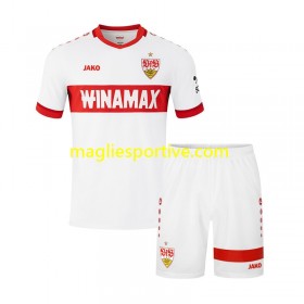 Completo Calcio VfB Stuttgart Bambino Divisa Prima 2024-2025